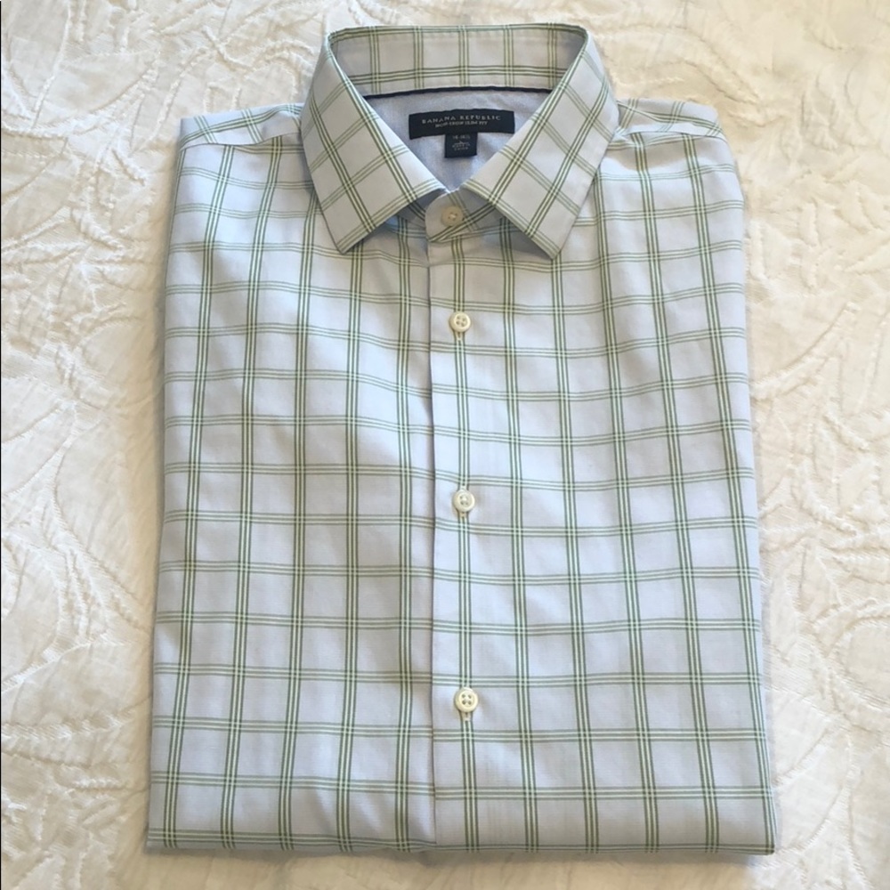 Banana Republic Non-Iron Slim Fit L/S Button Down